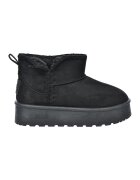 Big Star Ghete cu talpa plata - Negru stins