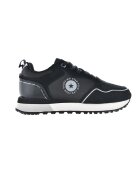 Big Star Pantofi sport cu garnituri din piele intoarsa ecologica - Negru