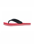 Big Star Papuci flip-flop din material textil cu logo - Rosu/Alb/Negru