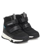 Biomecanics Ghete sport baieti - piele ecologica - negru
