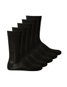 Bjoern Borg Set de sosete unisex lungi Essential - 5 perechi - Negru