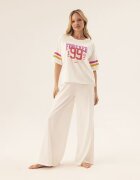 Bloovii Pijama dama Forever Bej deschis - Text