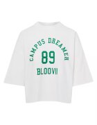 Bloovii Tricou dama alb-verde Kayci