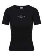 Bloovii Tricou dama slim fit Negru Lann - Negru