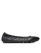 BOSS Balerini dama Roxanne - piele naturala - negru