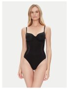 BOSS Body de dama negru - elastic