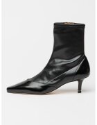 BOSS Botine cu varf ascutit Charlize - Negru
