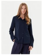 BOSS Camasa de dama bleumarin