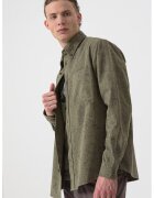BOSS Camasa Oxford de bumbac - Verde sparanghel