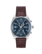 BOSS Ceas barbatesc 1514194 Quartz Argintiu
