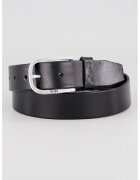 BOSS Curea din piele cu catarama metalica - Negru