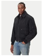 BOSS Geaca bomber barbati neagra - material de calitate