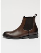 BOSS Ghete Chelsea de piele Tayil - Maro cognac