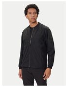 BOSS Jacheta de tranzitie negru - din material de calitate