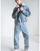BOSS Jacheta lejera din denim Limar - Albastru deschis