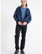 BOSS Jacheta reversibila cu gluga Ze - Bleumarin