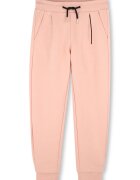 BOSS Kidswear Pantaloni de trening cu snur in talie - Piersica