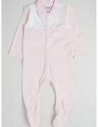 BOSS Kidswear Salopeta de pijama cu botosei - Roz deschis