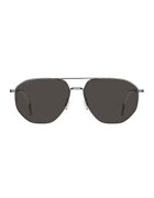 BOSS Ochelari de soare aviator cu lentile uni - Argintiu