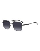 BOSS Ochelari de soare aviator cu rama metalica - Negru