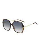 BOSS Ochelari de soare patrati cu lentile in degrade - Auriu/Maro/Bleumarin
