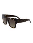 BOSS Ochelari de soare patrati supradimensionati - Negru/Galben