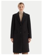 BOSS Palton dama negru - lana