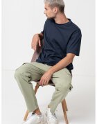 BOSS Pantaloni cargo Sisla - Verde pal