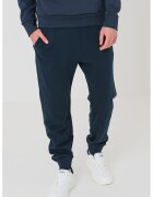 BOSS Pantaloni de trening cu croiala conica si snur de ajustare - Bleumarin
