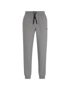 BOSS Pantaloni de trening de casa cu talie ajustabila - Gri
