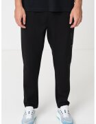 BOSS Pantaloni de trening din amestec de modal cu croiala conica Urban Tech - Negru