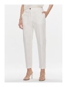 BOSS Pantaloni eleganti pentru dama bej - stofa