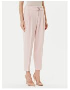 BOSS Pantaloni eleganti pentru dama - roz - stofa