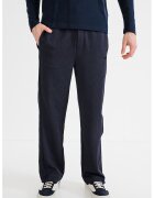 BOSS Pantaloni relaxed-fit cu talie elastica - Bleumarin