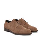 BOSS Pantofi barbatesti - piele naturala - bej - inchidere cu sireturi - branturi detasabile