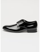 BOSS Pantofi de piele lacuita Derrek - Negru