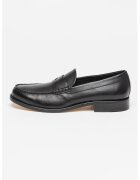BOSS Pantofi loafer de piele Tayil - Negru
