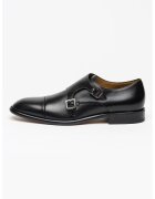 BOSS Pantofi monk de piele Derrek - Negru