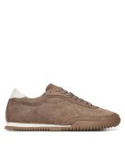 BOSS Pantofi sport dama - Open Brown 247 - piele naturala - maro