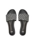 BOSS Papuci dama 303699352 - Textil - Negru - Negru