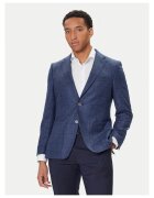 BOSS Sacou barbat albastru
