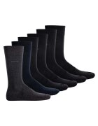 BOSS Set de sosete lungi - 6 perechi 13739 - Negru/Multicolor
