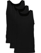 BOSS Set de topuri din bumbac - 3 piese - Negru