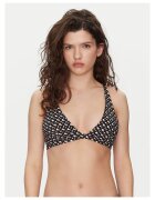 BOSS Sutien de baie dama - negru cu model