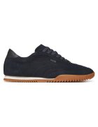 BOSS Tenisi barbati Dark Blue 401 - piele naturala - negru