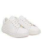 BOSS Tenisi dama - piele naturala - alb -