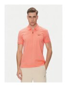BOSS Tricou barbati portocaliu - bumbac