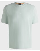 BOSS Tricou casual din bumbac - Mint