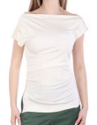 BOSS Tricou dama - Elastan - Crem -