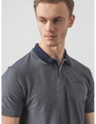 BOSS Tricou polo relaxed fit Peoxford - Gri/Bleumarin